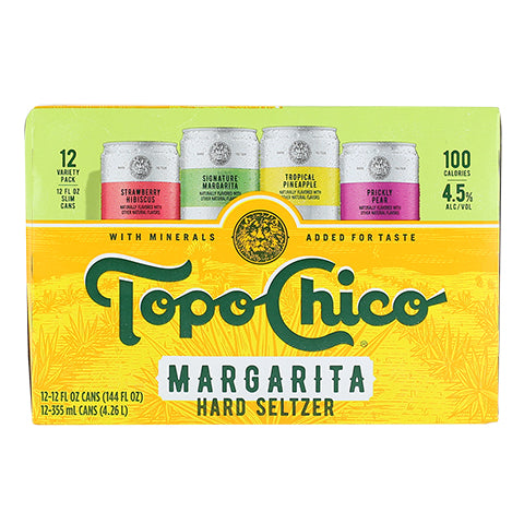 Topo Chico Margarita Hard Seltzer Variety Pack