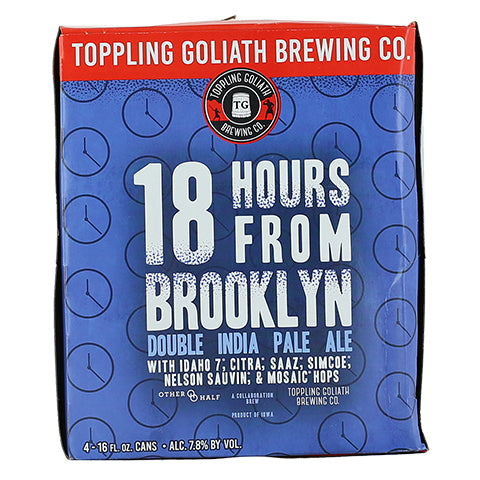 Toppling Goliath 18 Hours From Brooklyn DIPA