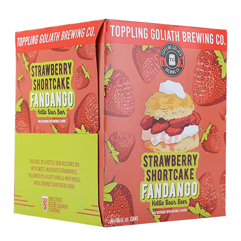 Toppling Goliath Strawberry Shortcake Fandango Sour