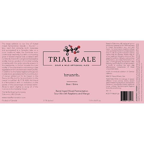 Trial & Ale Brunch Sour Ale