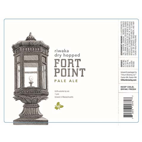 Trillium Riwaka Dry Hopped Fort Point Pale Ale
