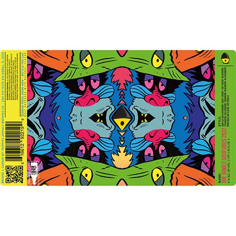 Tripping Animals Irie Jungle Sour Vibes Sour Ale 2022
