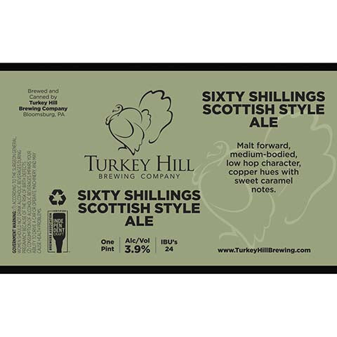 Turkey Hill Sixty Shillings Scottish Ale