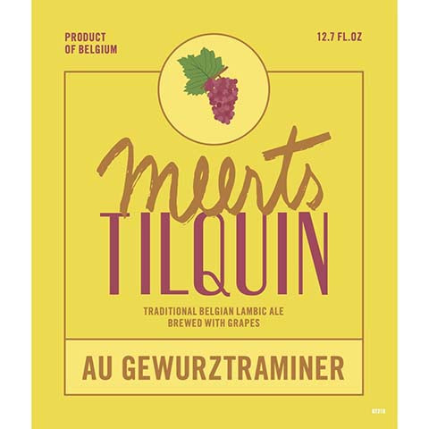 Twelve Percent Meerts Tilquin Au Gewurztraminer Belgian Lambic Ale