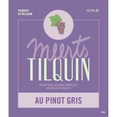 Twelve Percent Meerts Tilquin Au Pinot Gris Belgian Lambic Ale