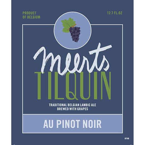 Twelve Percent Meerts Tilquin Au Pinot Noir Belgian Lambic Ale