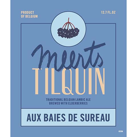 Twelve Percent Meerts Tilquin Aux Baies De Sureau Belgian Lambic Ale