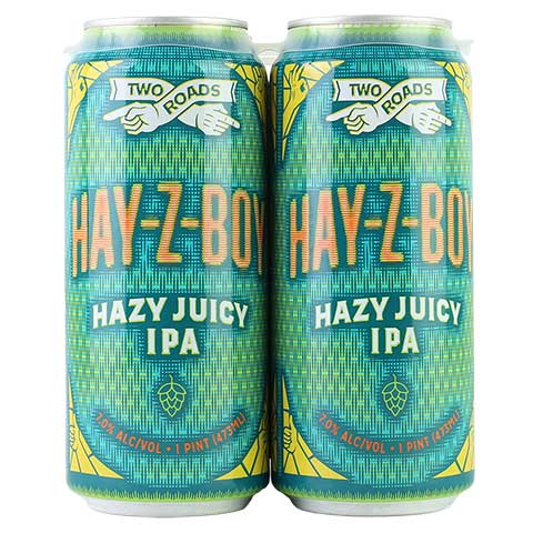 Two Roads Hay-Z-Boy Hazy IPA