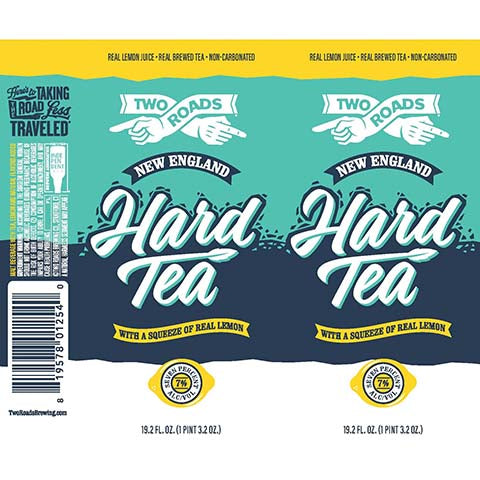 Two Roads New England Hard Tea