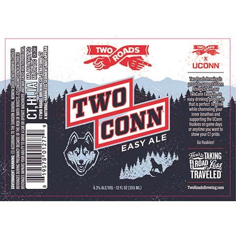 Two Roads Two Conn Easy Ale