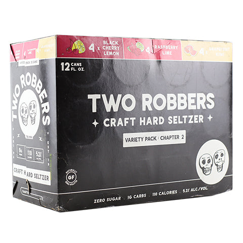 Two Robbers Craft Hard Seltzer Variety Pack (Chapter 2)