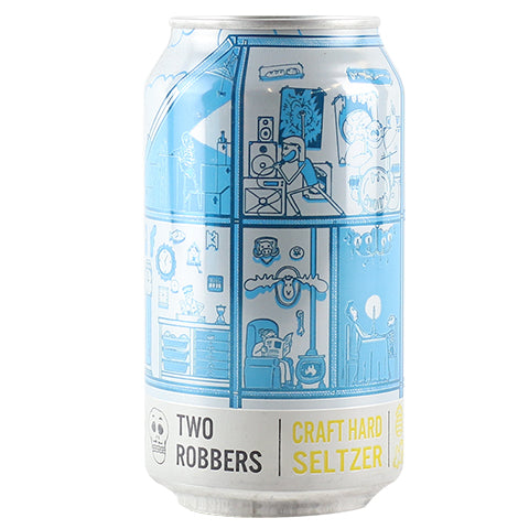 Two Robbers Pineapple Ginger Seltzer – CraftShack - Buy craft beer online.