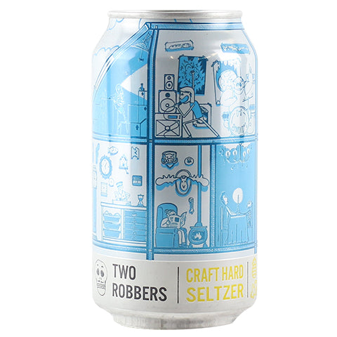 Two Robbers Pineapple Ginger Seltzer