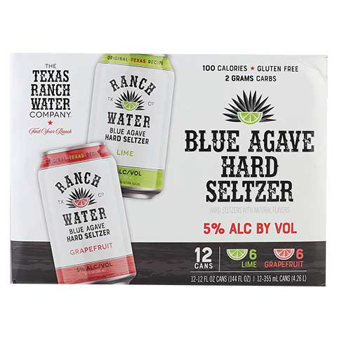 Tx Ranch Water Co. Hard Seltzer Variety Pack