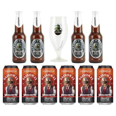 Unibroue Megadeth Beer Gift Set