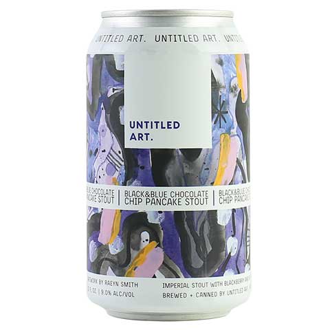 Untitled Art Black & Blue Chocolate Chip Pancake Stout