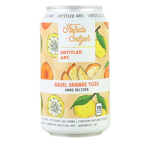 Untitled Art Florida Seltzer (Navel Orange Yuzu)