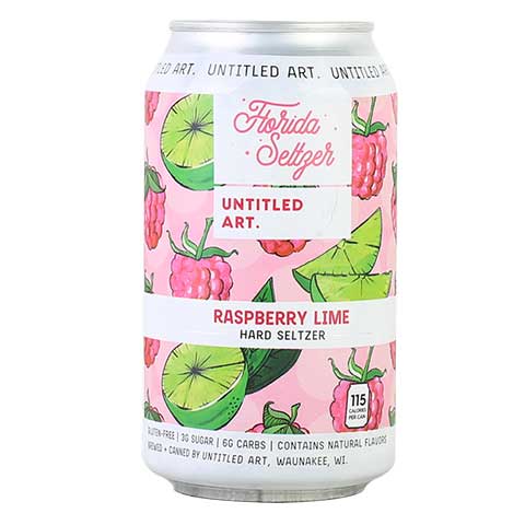 Untitled Art Florida Seltzer (Raspberry Lime)