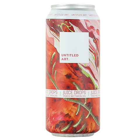 Untitled Art Juice Drops Peach Nectaron IPA