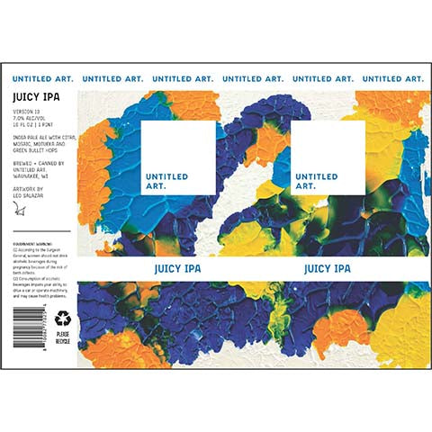 Untitled Art Juicy IPA V13