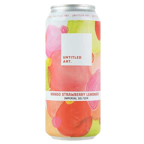 Untitled Art Mango Strawberry Lemonade Imperial Seltzer