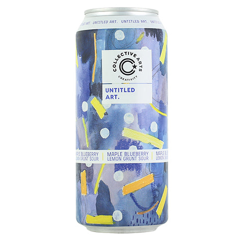 Untitled Art Maple Blueberry Lemon Grunt Sour Ale