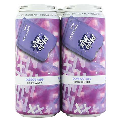 Untitled Art Pixie Mix Purple Ade Hard Seltzer