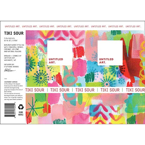 Untitled Art Tiki Sour Berliner Weisse Ale