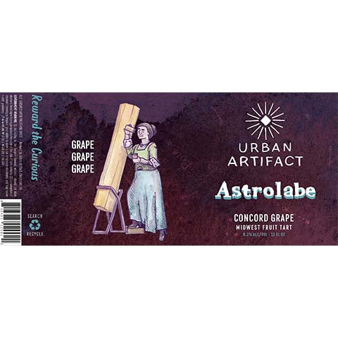 Urban Artifact Astrolabe Concord Grape Midwest Fruit Tart Ale
