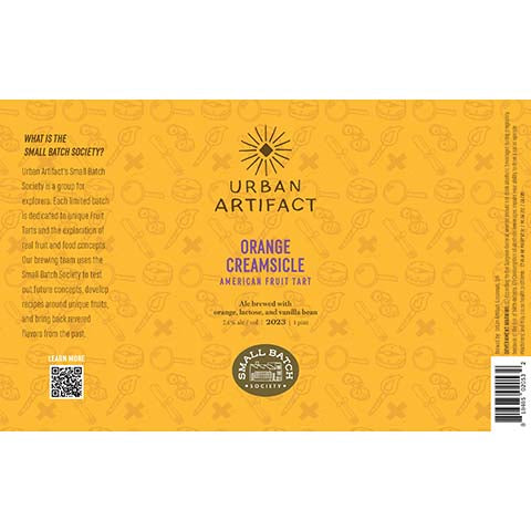 Urban Artifact Orange Creamsicle Sour