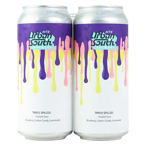 Urban South Triple Spilled: Blueberry, Cotton Candy, Lemonade