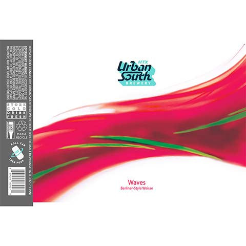 Urban South Waves Berliner Weisse Ale