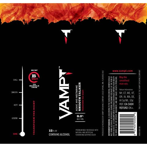 Vampt Agave and Nectarine Smooth Talker