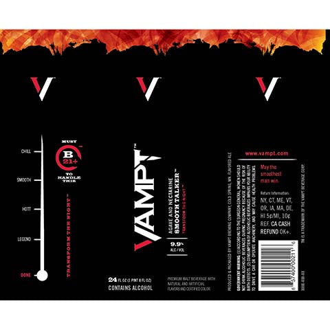 Vampt Agave and Nectarine Smooth Talker