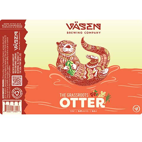 Vasen The Grassroots Otter Gose Ale