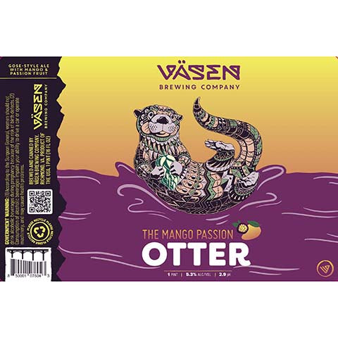 Vasen The Mango Passion Otter Gose Ale