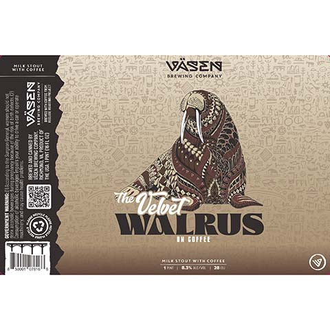 Vasen The Velvet Walrus Milk Stout