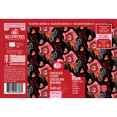 Weldwerks Chocolate Cherry Cheesecake Berliner