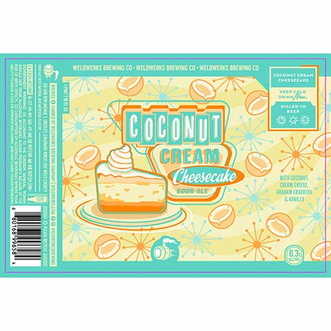 Weldwerks Coconut Cream Cheesecake Sour