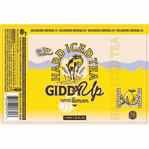 Weldwerks Giddy-Up Hard Iced Tea