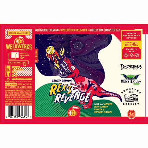 Weldwerks Greeley Gremlin Rex's Revenge Sour Ale