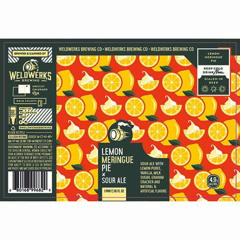 Weldwerks Lemon Meringue Pie Sour Ale