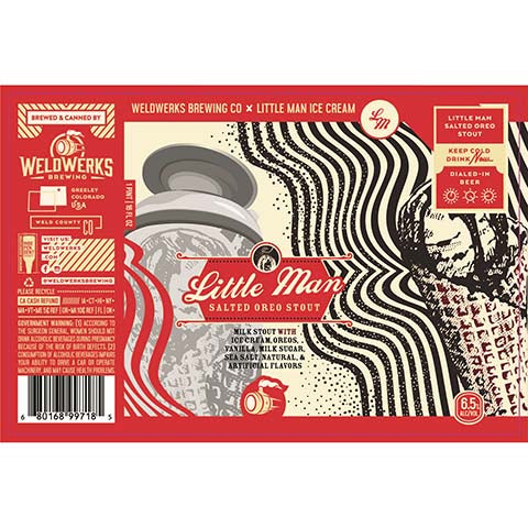 Weldwerks Little Man Salted Oreo Stout