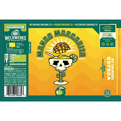 Weldwerks Mango Margarita Sour Ale