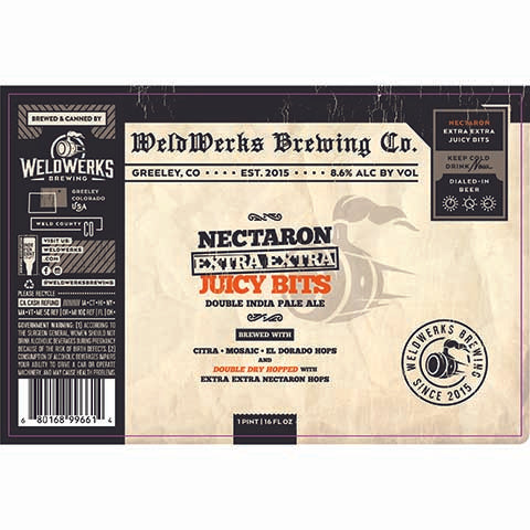 Weldwerks Nectaron Extra Extra Juicy Bits DIPA