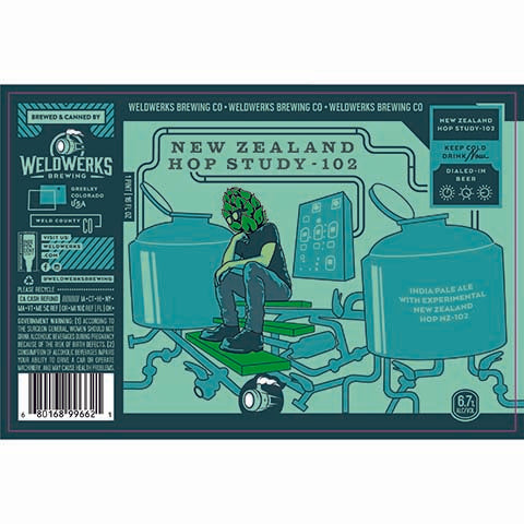 Weldwerks New Zealand Hop Study 102 IPA