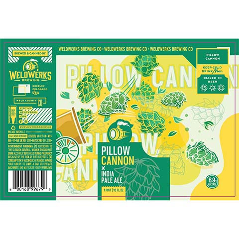 Weldwerks Pillow Cannon IPA