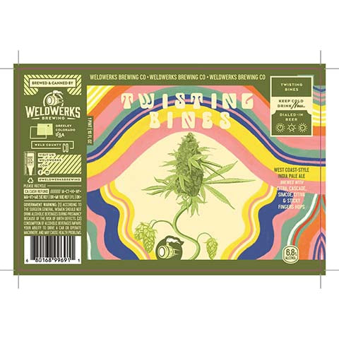 Weldwerks Twisting Bines West Coast IPA