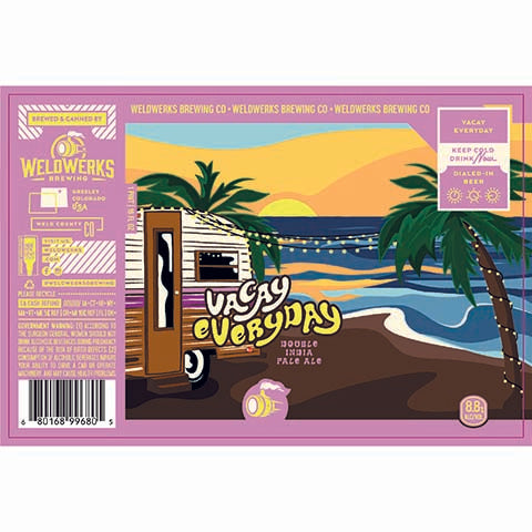 Weldwerks Vacay Everyday DIPA