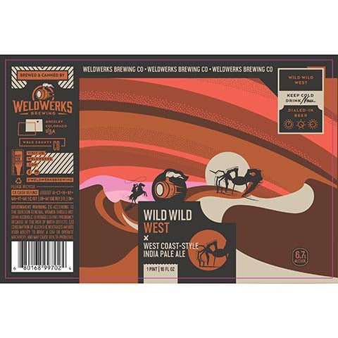 Weldwerks Wild Wild West West Coast IPA